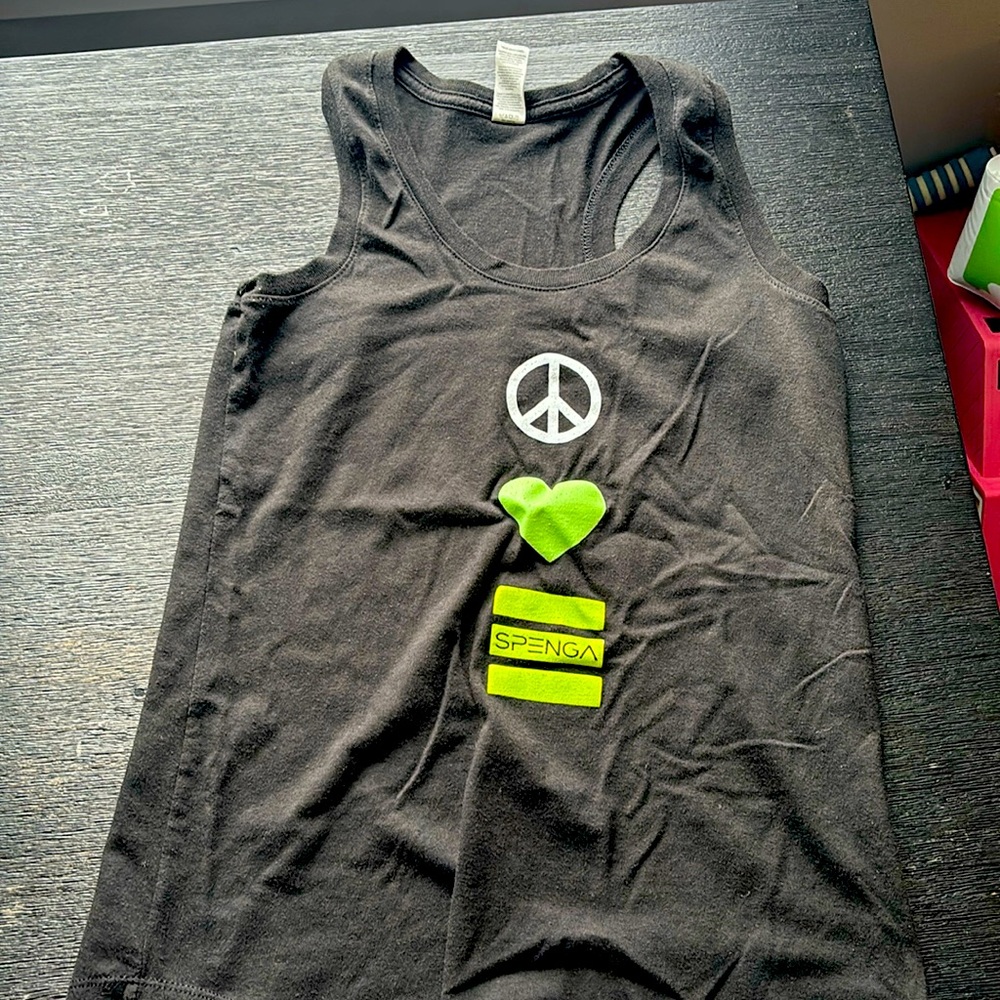 Black Spenga Tank